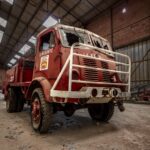 Le garage des pompiers