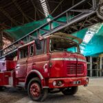 Le garage des pompiers